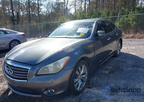 2013 Infiniti M37 из США, поврежденный, VIN JN1BY1AP0DM510398